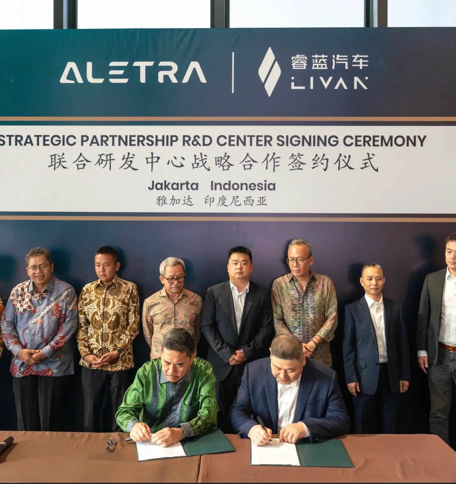 ALETRA dan LIVAN Auto Sepakat Kembangkan Ekosistim Mobil Listrik